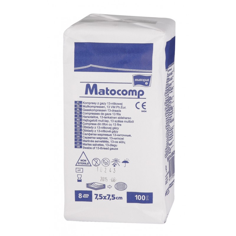 COMPRESE NESTERILE TIFON 5X5 cm